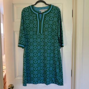 Fabulous Gretchen Scott polyester/spandex dress!